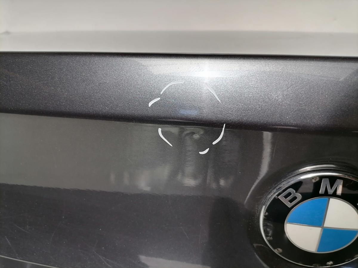 BMW 3er E90 original Heckklappe A22 Sparkling Graphite Limousine Bj.2006